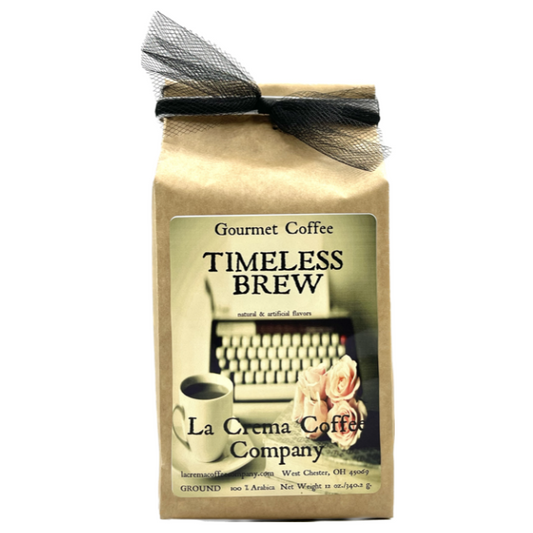 12oz Vintage Coffee Collection -(Packaging may very - Stick on bow included)