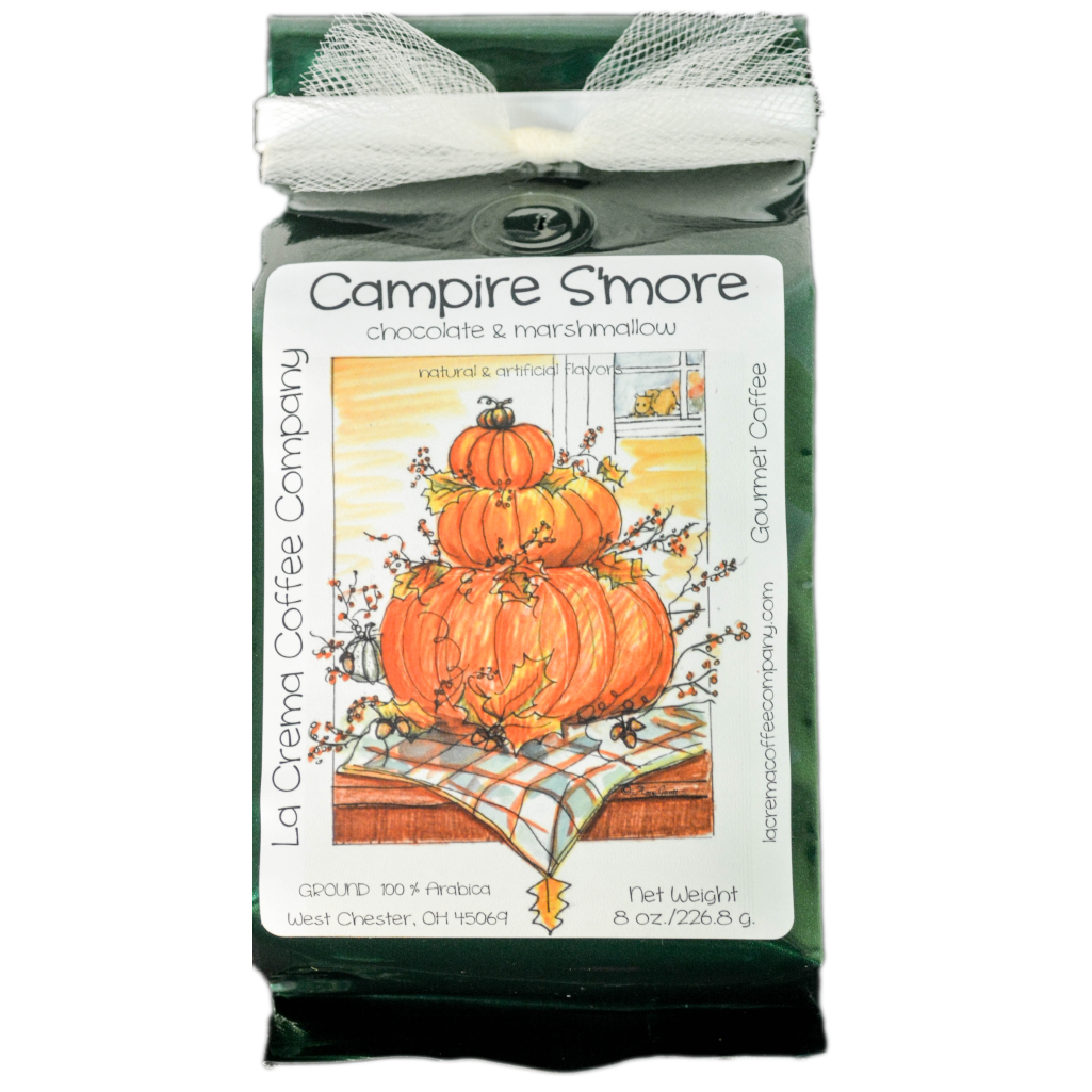 8oz Fall Stacked Pumpkins Coffee in Decorative Bag